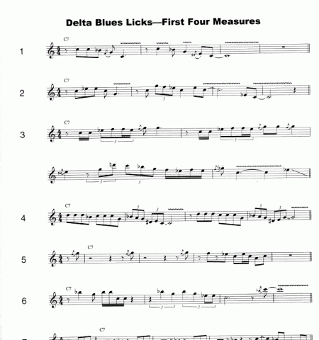 1001 Blues licks - 1001 блюзовый лик