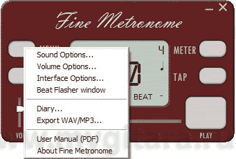 Метроном - Fine Metronome - многофункциональный метроном для музыкантов